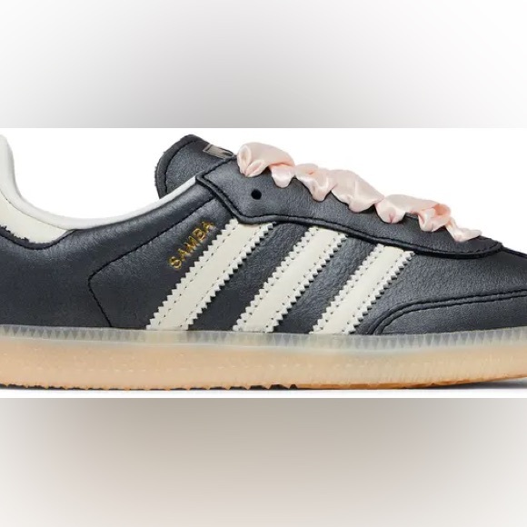 Samba 'Black Wonder Quartz Ribbon Laces' - Picture 3 of 6